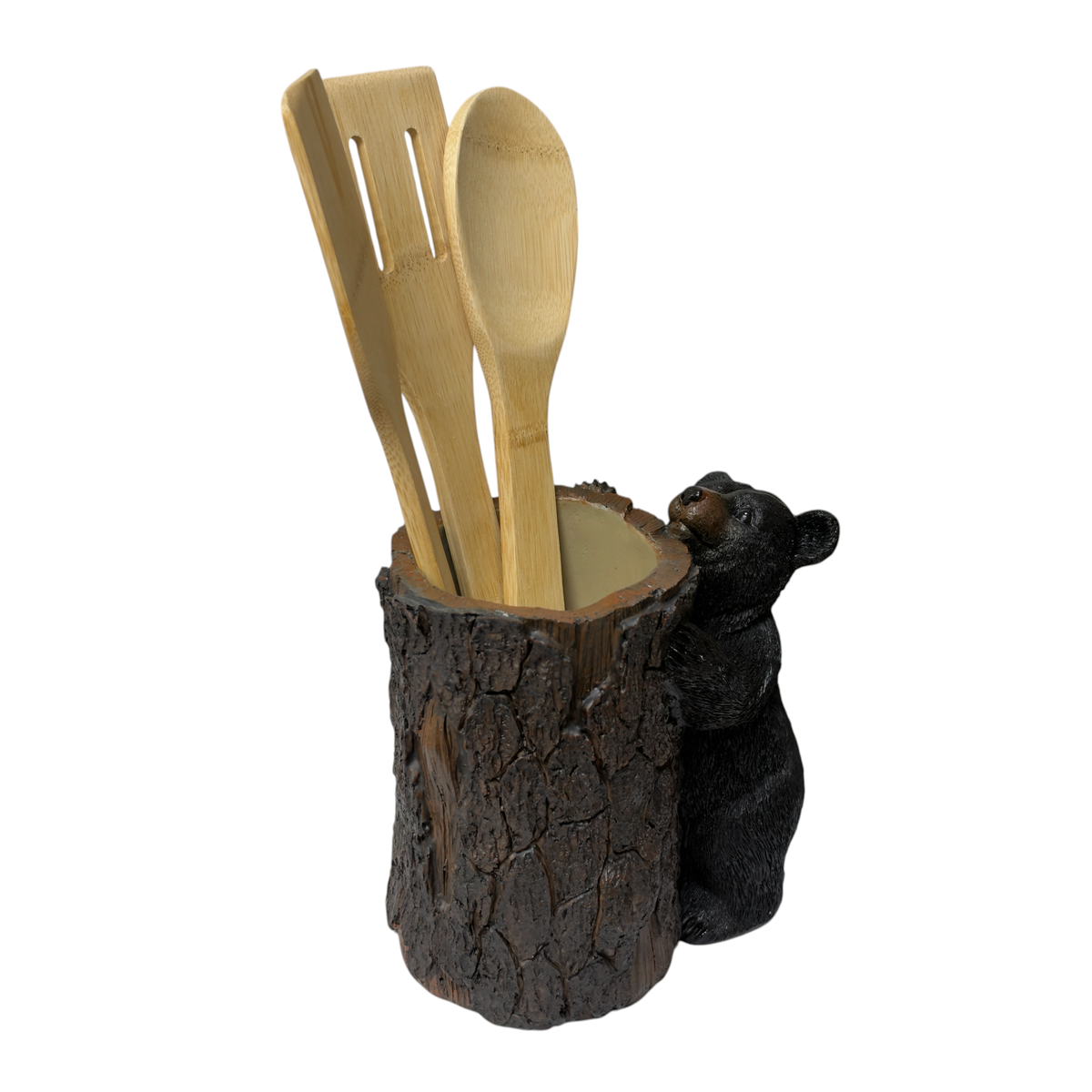 BEAR UTENSIL HOLDER - UTENSIL INCLUDE