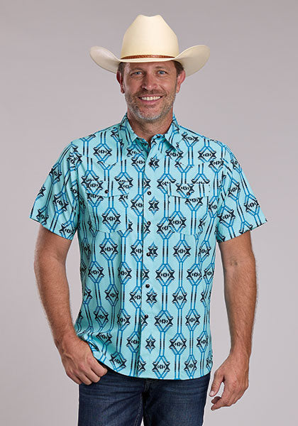 Roper Men's SS Shirt 321265102BU