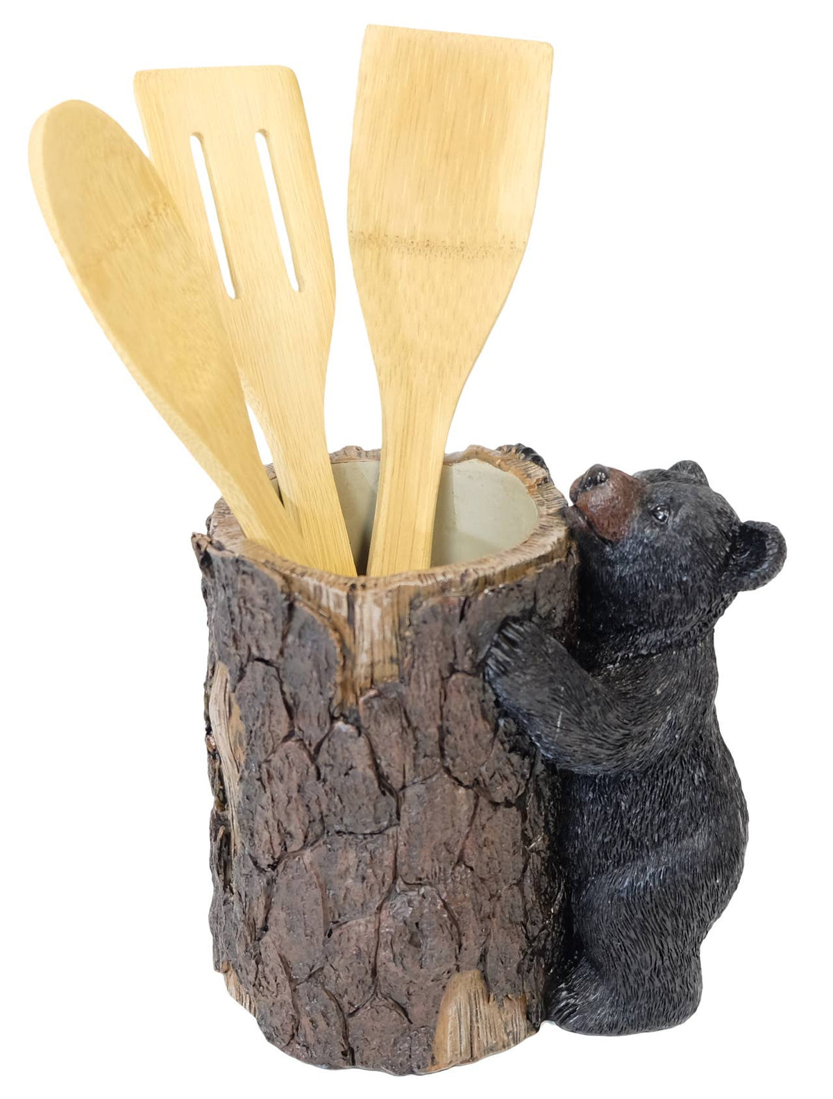 BEAR UTENSIL HOLDER - UTENSIL INCLUDE
