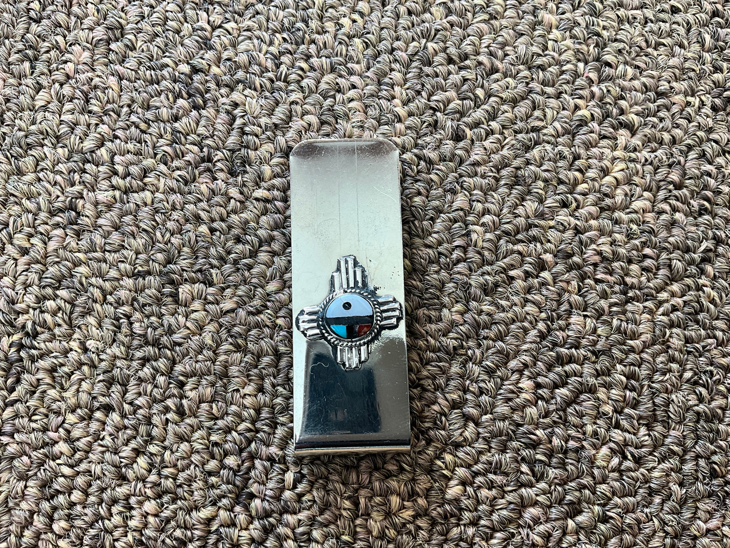 Silver Money Clip Inlay 110625