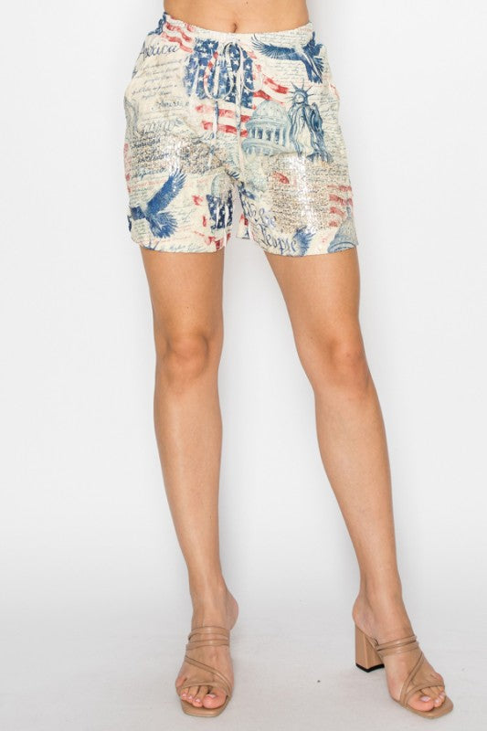 Ladies Freedom Shorts OLS4757BG