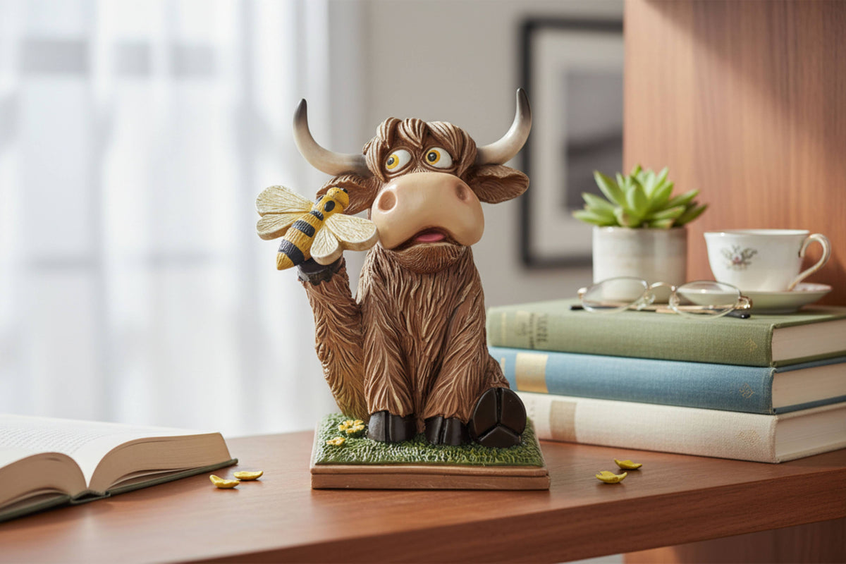 HIGHLAND COW BUZZ AT MY HOOVES, BUZZ BUDDIES COLLECTION. 14963