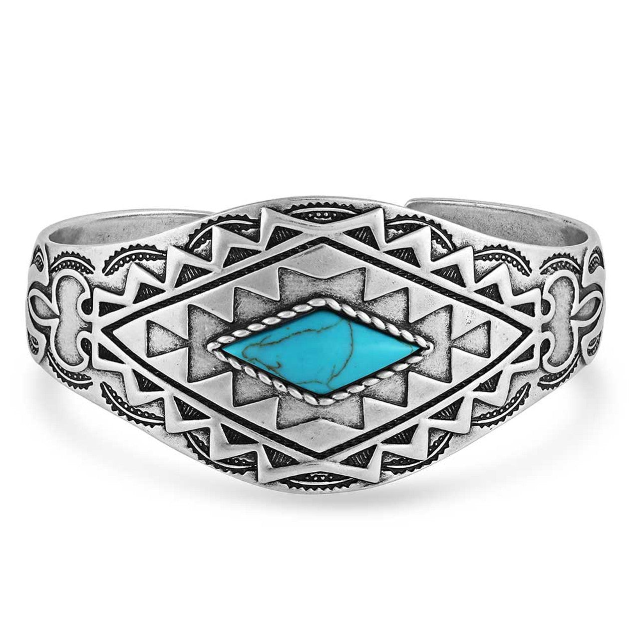 Montana Silversmiths Blanket Turquoise Cuff Bracelet BC5302