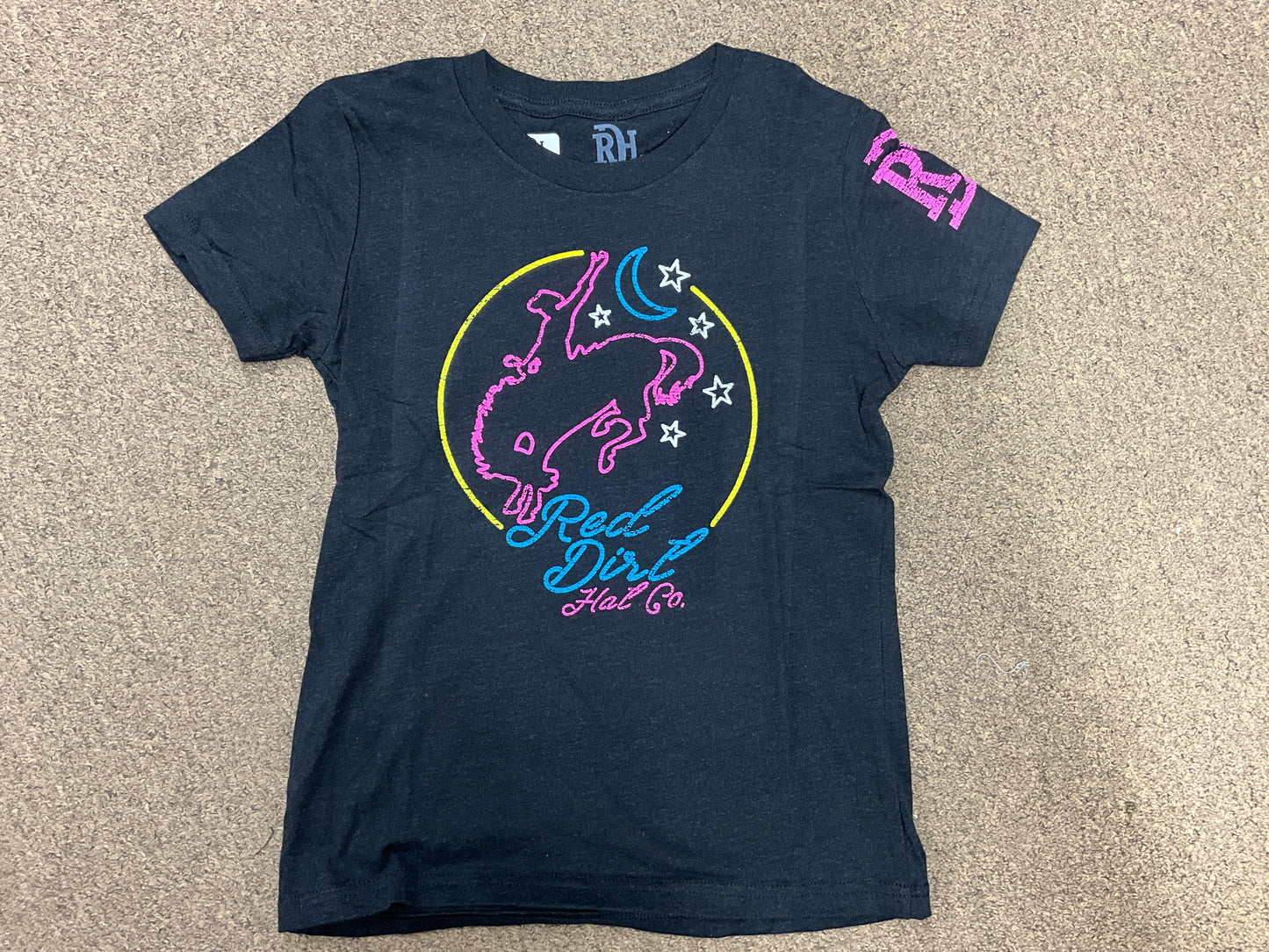 Red Dirt Hat Co. Kids T-Shirt RDHCT218 Neon Moon