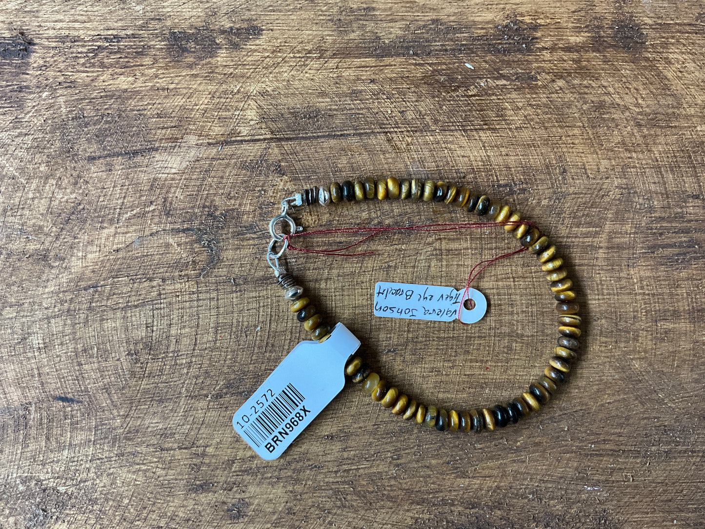 Bracelet Tiger Eye Beads BRN968X