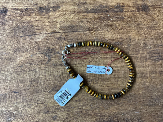 Bracelet Tiger Eye Beads BRN968X