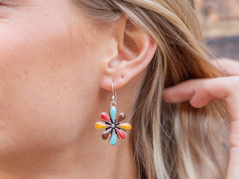 Tejano Daisy Earrings