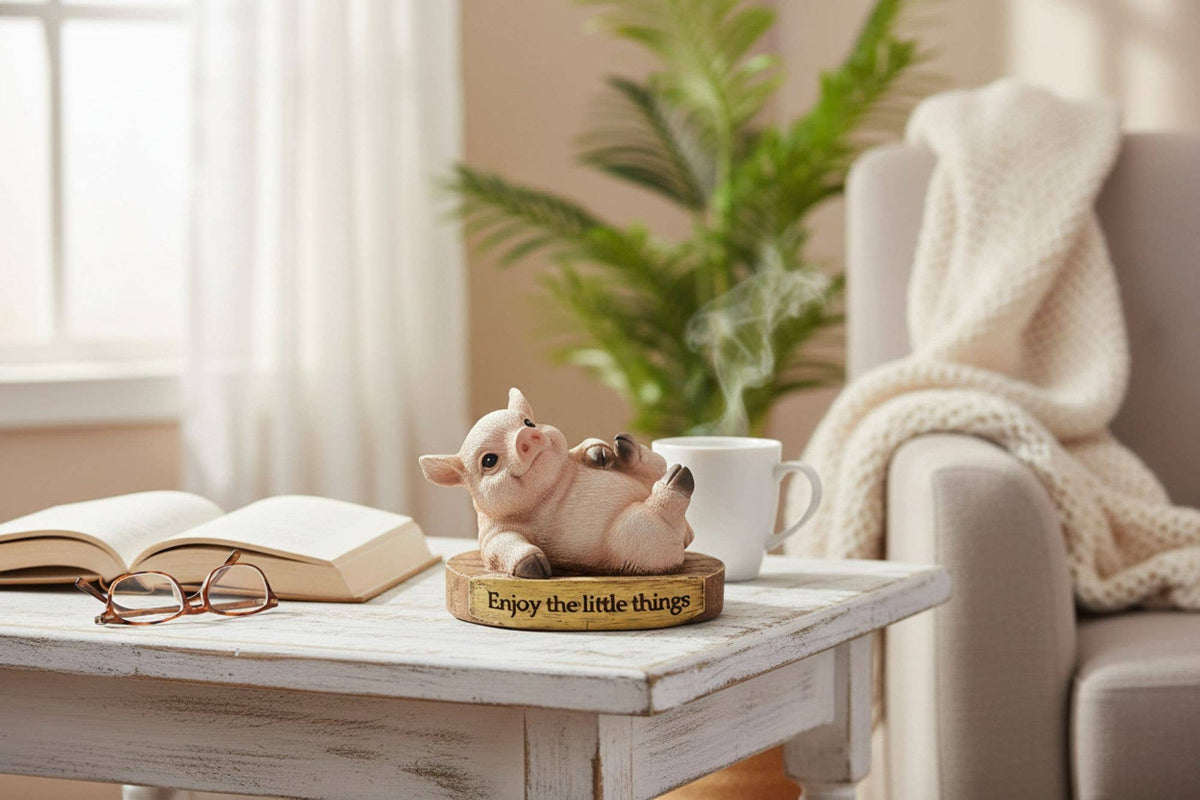 TAKE IT EASY RANCH LITTLE JOY PIGLET 5.25"X3.5"X3.75". 15831