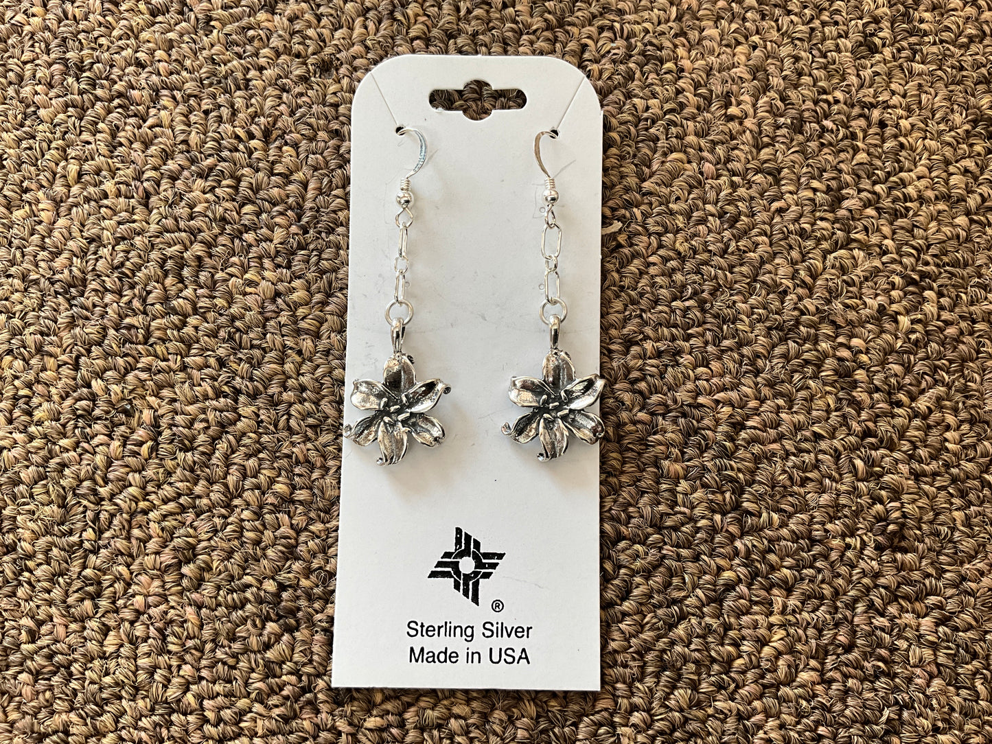 Earring Sterling Silver Starfish LP447EB