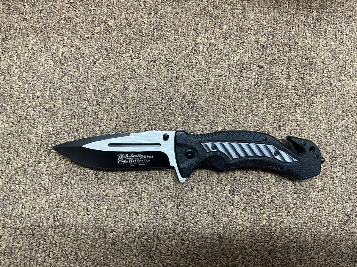 H.J. JUSTIN & SONS Black Tactical 2 Tone 2623040194
