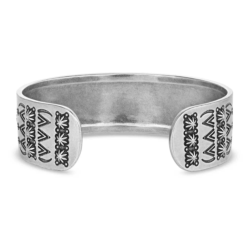 Montana Silversmiths  Southwestern Symbols Cuff Bracelet BC5630