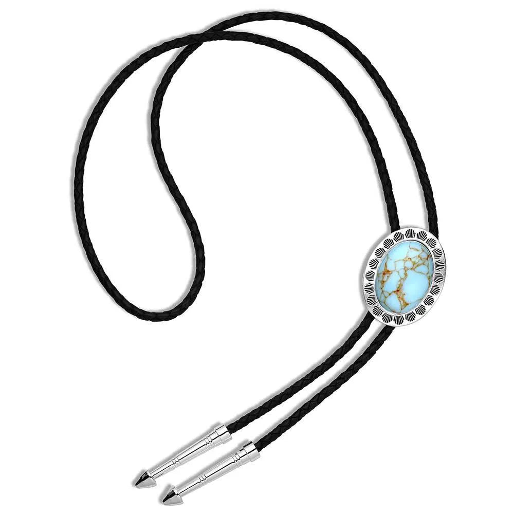 Montana Silversmiths Turquoise Waters Bolo Tie  BT6142TQ