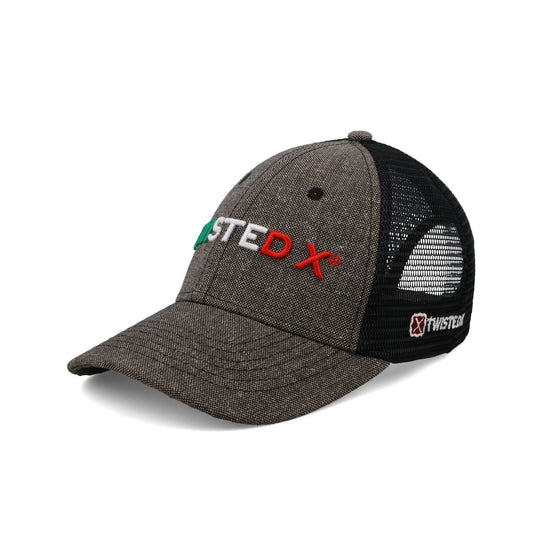 Twisted X Mexican Heritage Cap - Eco Dust & Black CAP0006