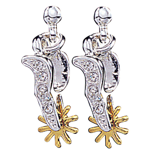 Montana Silversmiths Spur Earrings ER930CZL