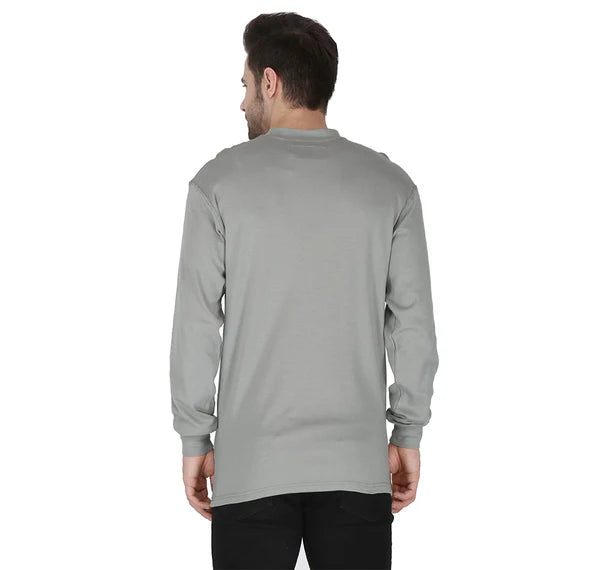 Forge Fr Men's Lt-Grey Long Sleeve T-Shirt MFRHNLY-004