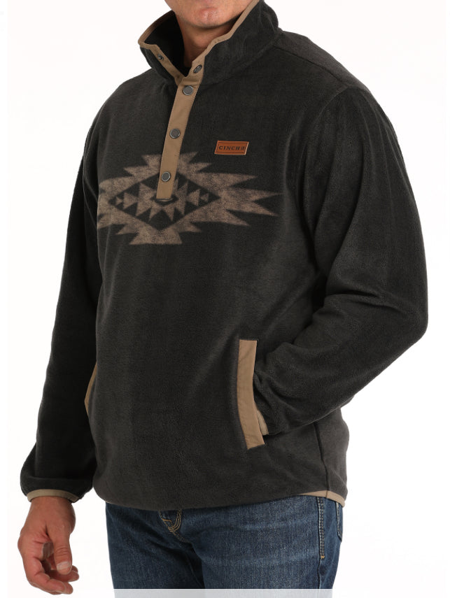 Cinch Men’s Fleece Pullover Mwk1912001CHR