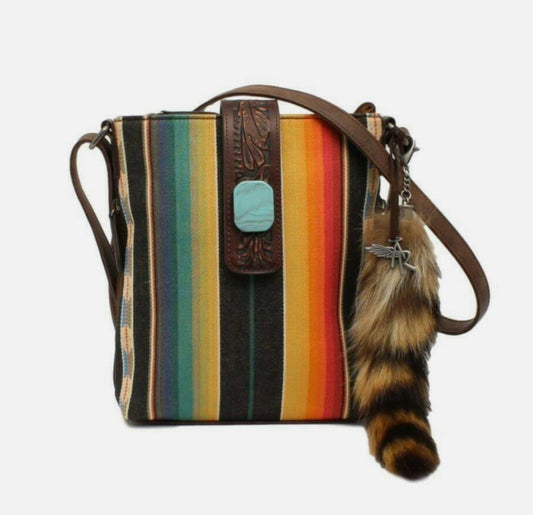 Angel Ranch Western Handbag Womens Concealed Carry Serape Multi Color D330000697