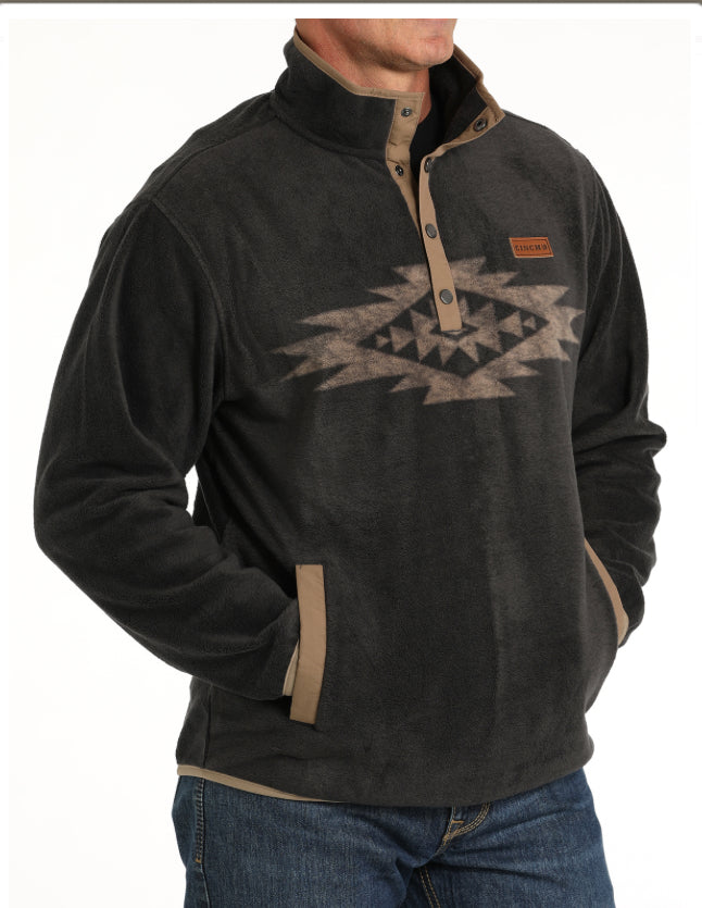 Cinch Men’s Fleece Pullover Mwk1912001CHR