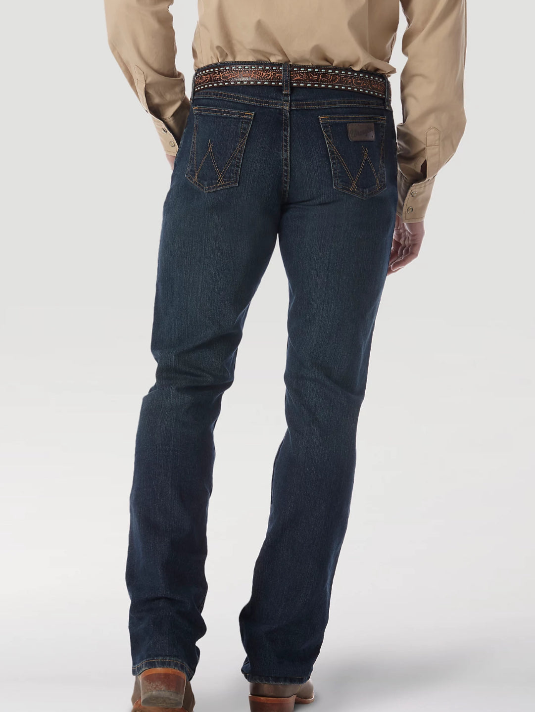 WRANGLER® 20X® ADVANCED COMFORT 02 COMPETITION SLIM JEAN IN ROOT BEER 2MACRB