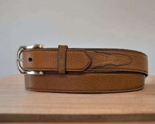 WFA MEN’S PLAIN LEATHER BELT XB103-01