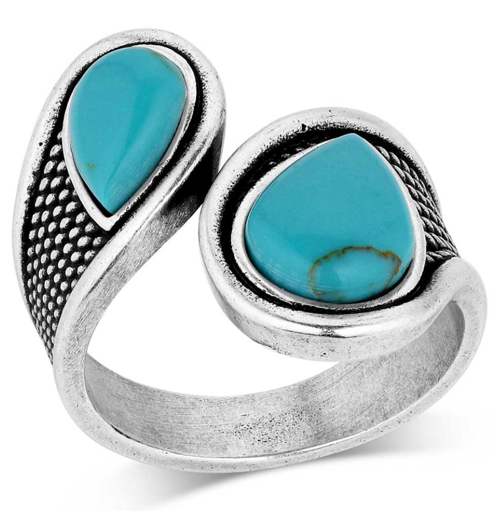 Montana Silversmiths High Tides Wrap Ring RG5968