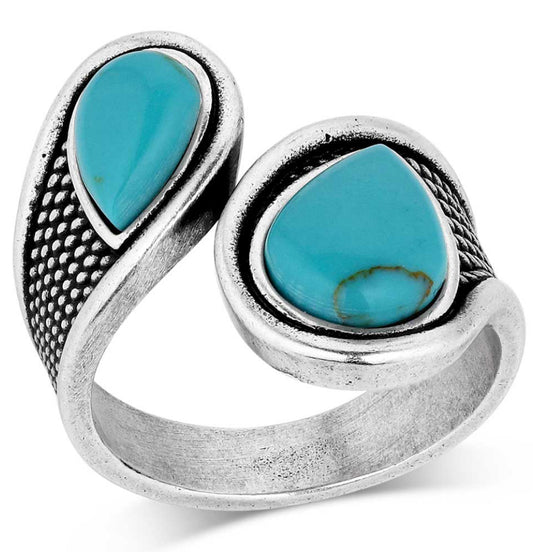 Montana Silversmiths High Tides Wrap Ring RG5968