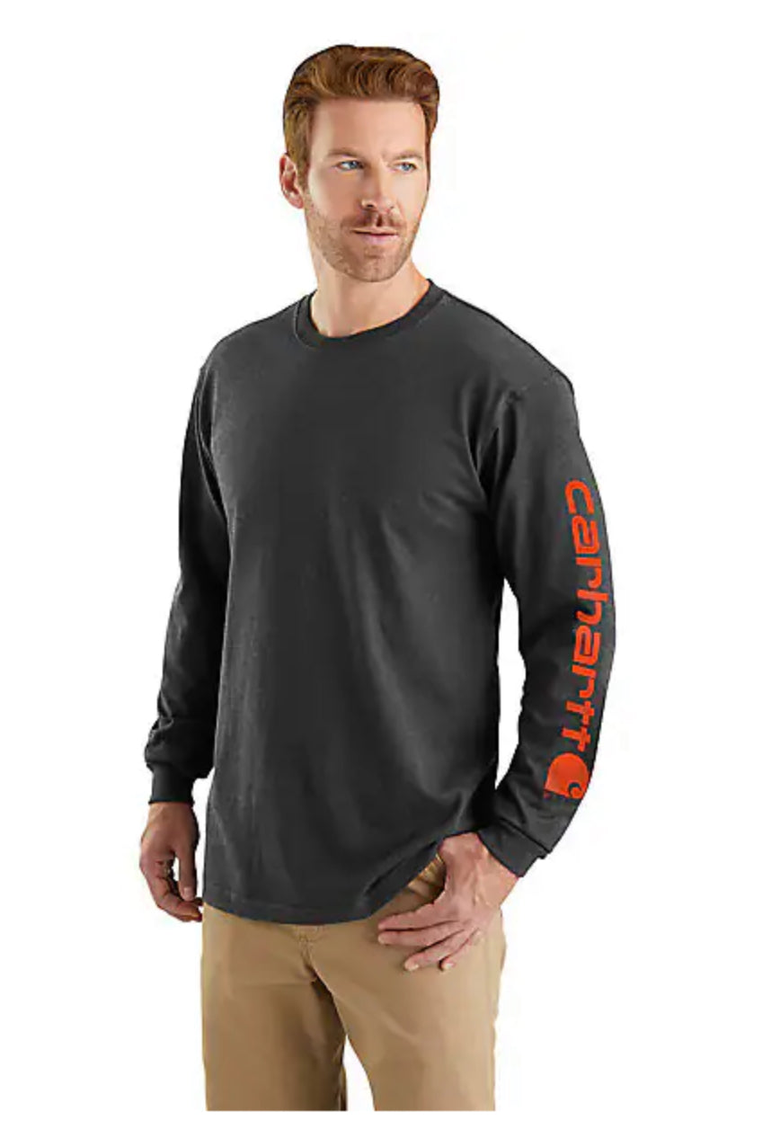 Carhartt Long Sleeve Logo T Shirt K231