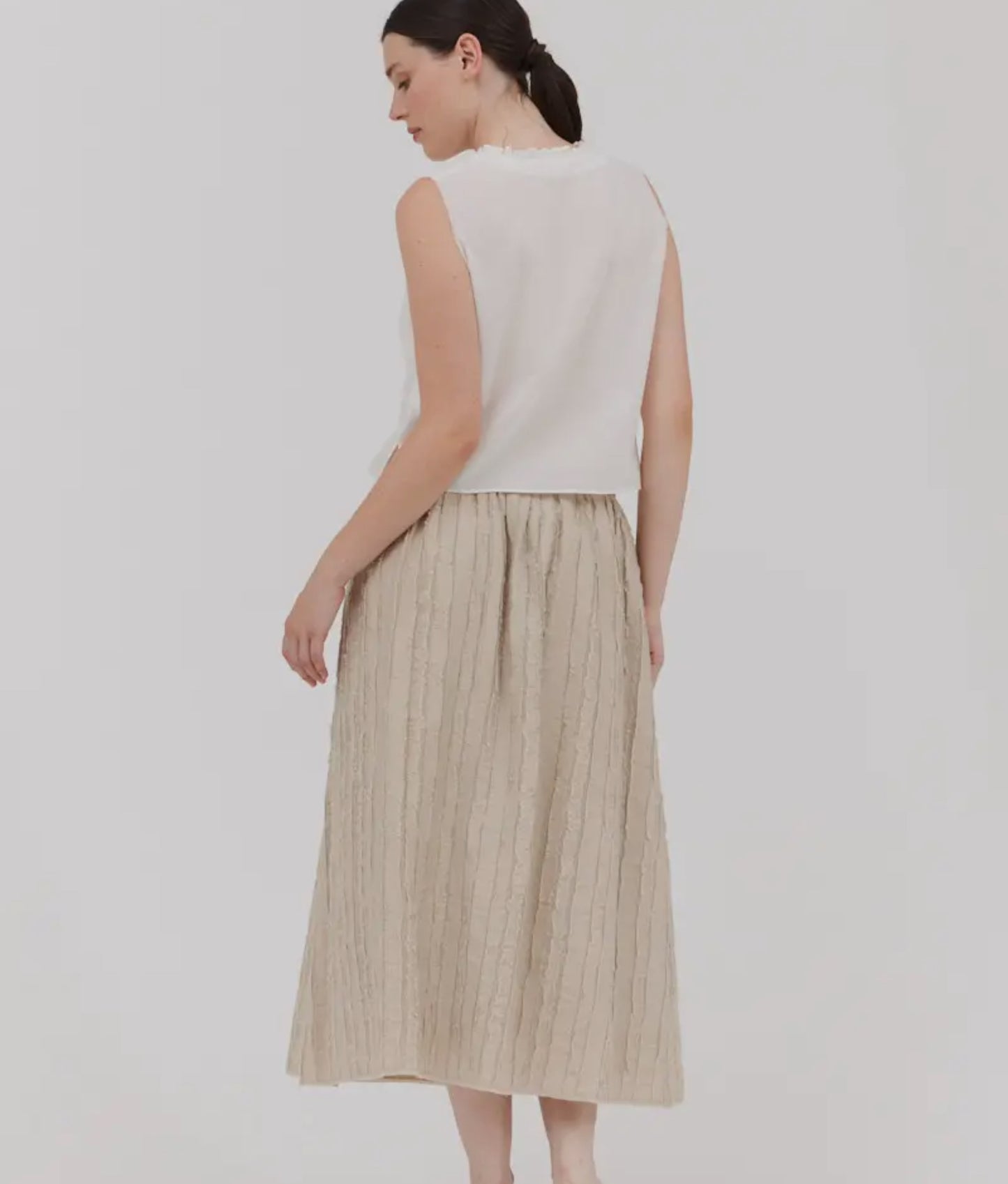 Jacquard Maxi Skirt 50643