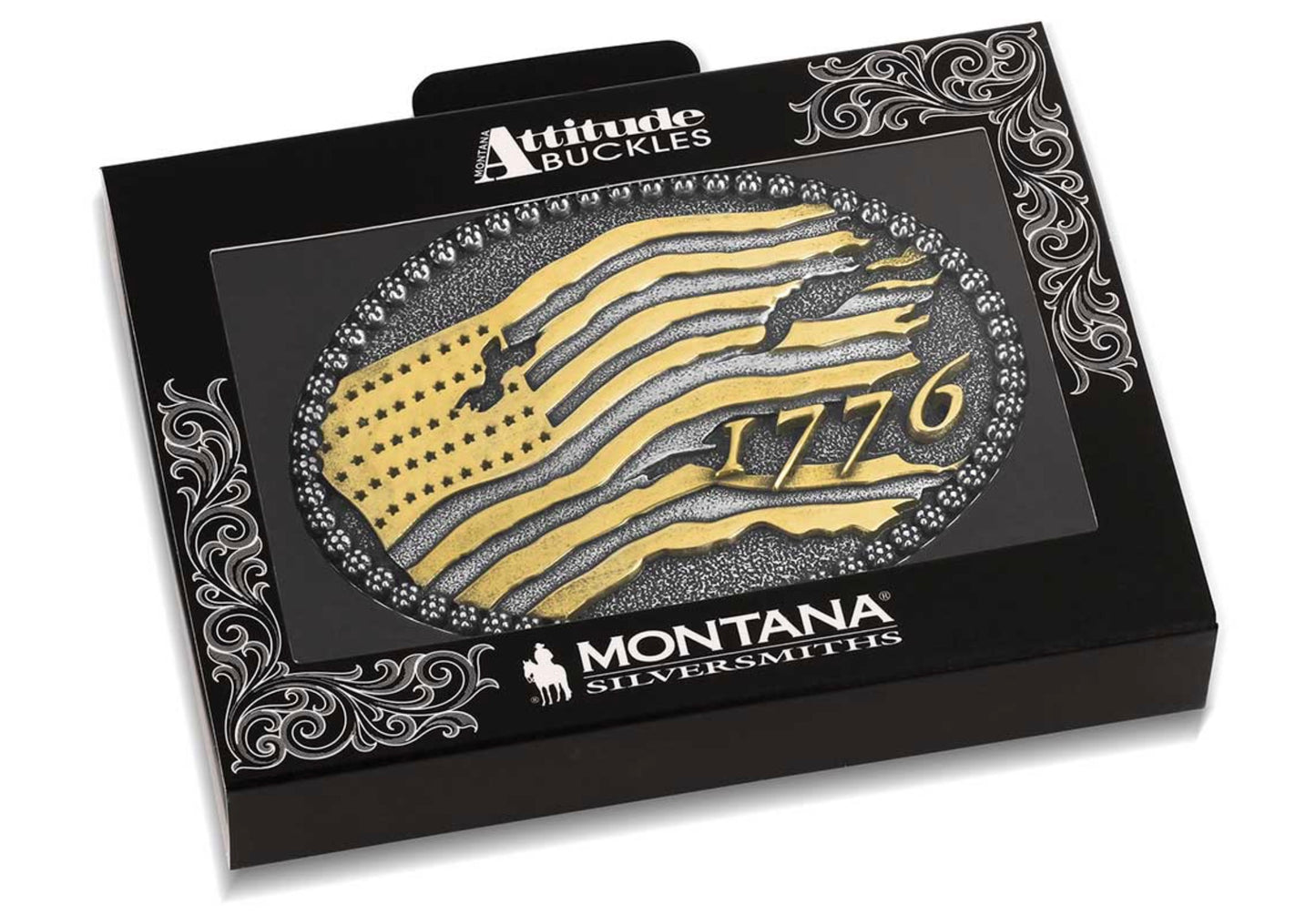 Montana Silversmiths Birth of A Nation Buckle A1102P