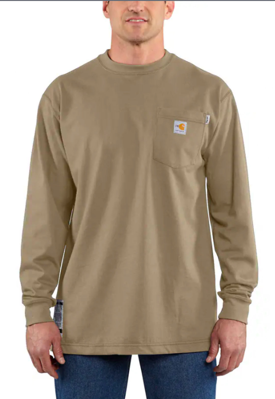 Carhartt FLAME-RESISTANT FORCE COTTON LONG-SLEEVE T-SHIRT 100235-250