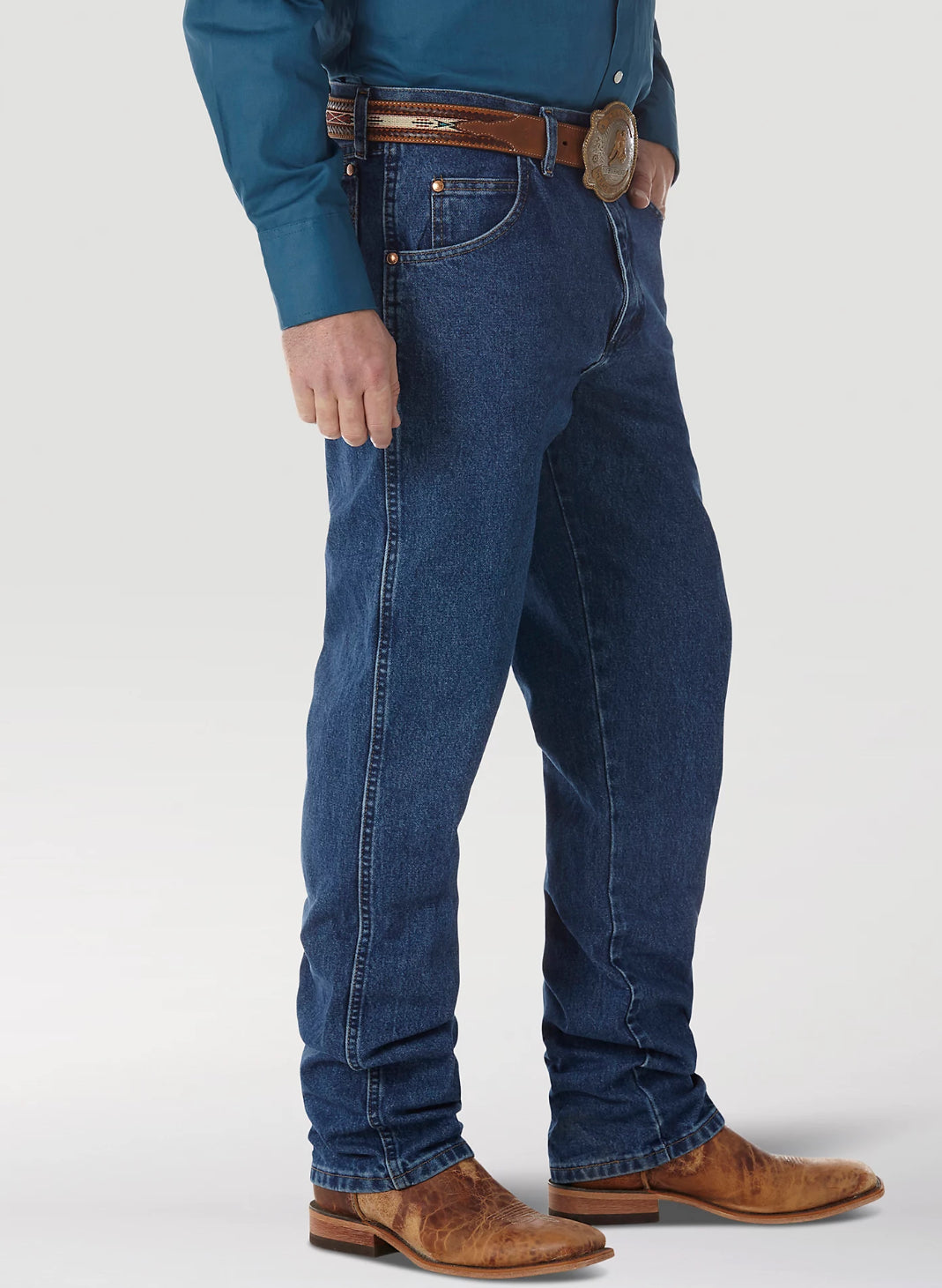 WRANGLER® WRANGLER® COWBOY CUT® RELAXED FIT JEAN IN STONEWASH 31MWXGK