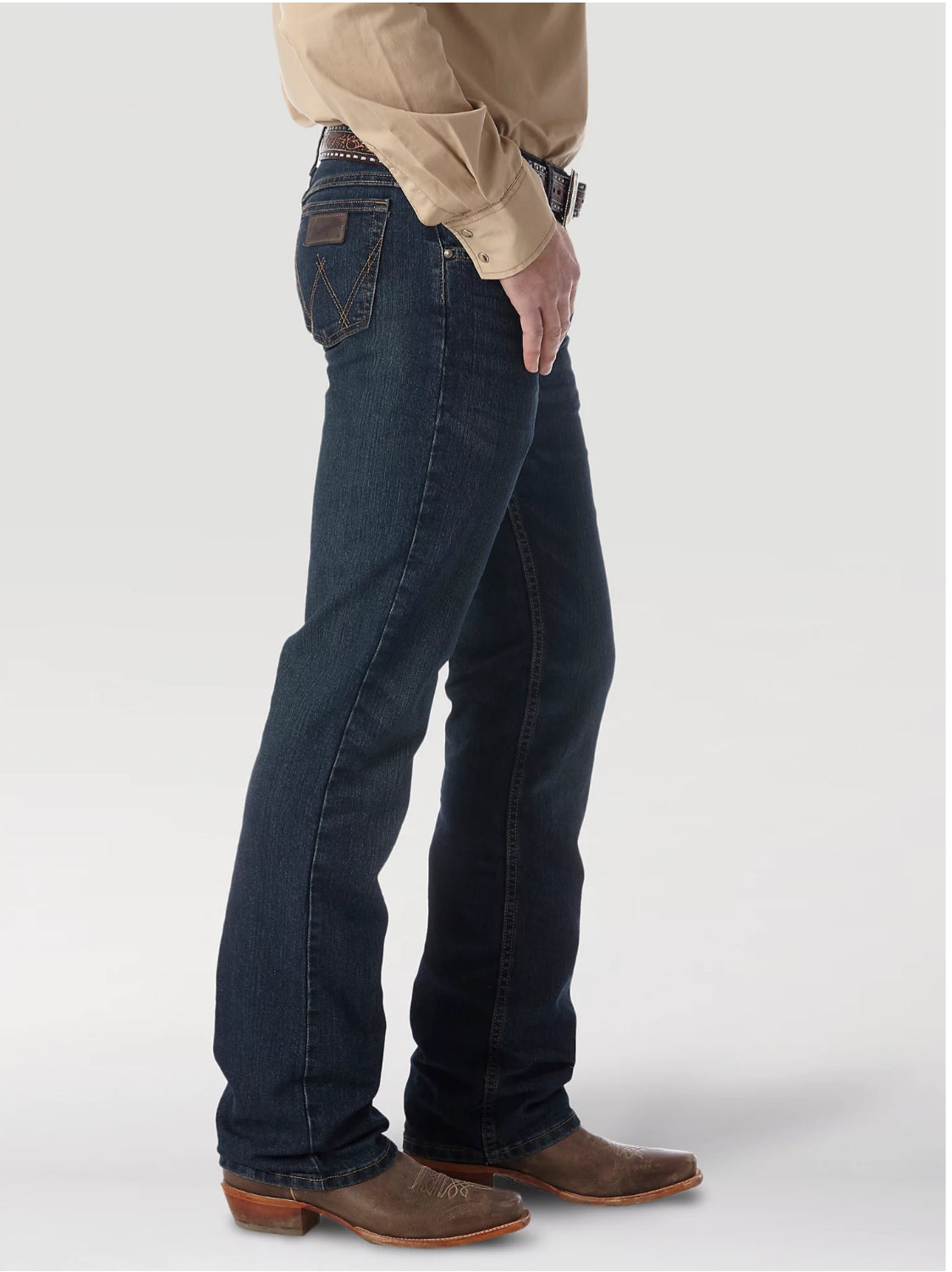 WRANGLER® 20X® ADVANCED COMFORT 02 COMPETITION SLIM JEAN IN ROOT BEER 2MACRB