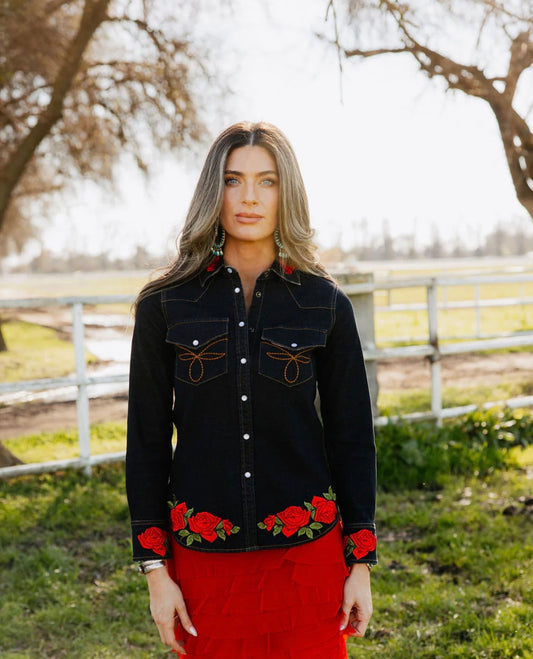 Rodeo Quincy Ranchers Sweetheart Button Up M2972Q