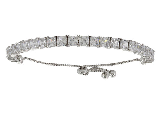Montana Silversmiths Bracelet Princess CZ Tennis BC3873
