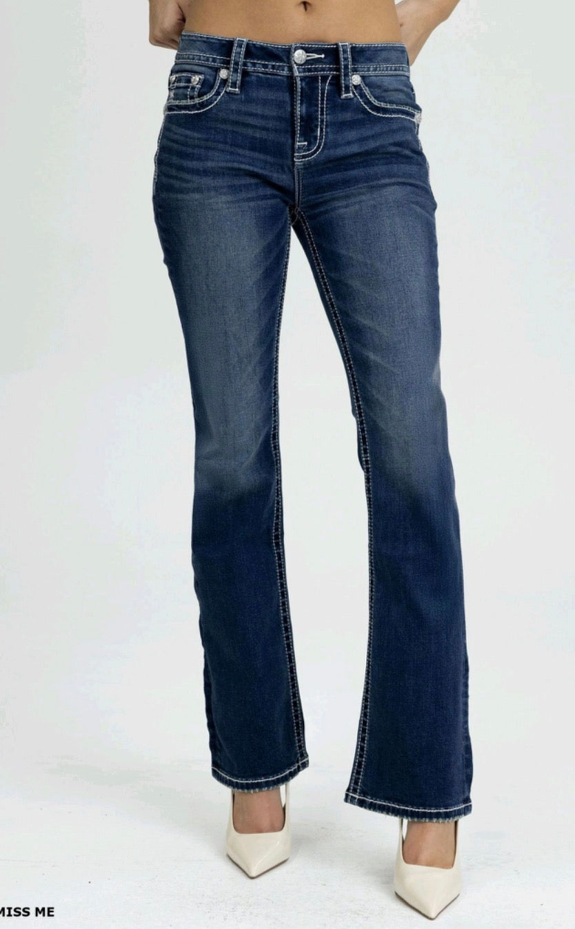 Miss Me Longhorn Bootcut M9610BV