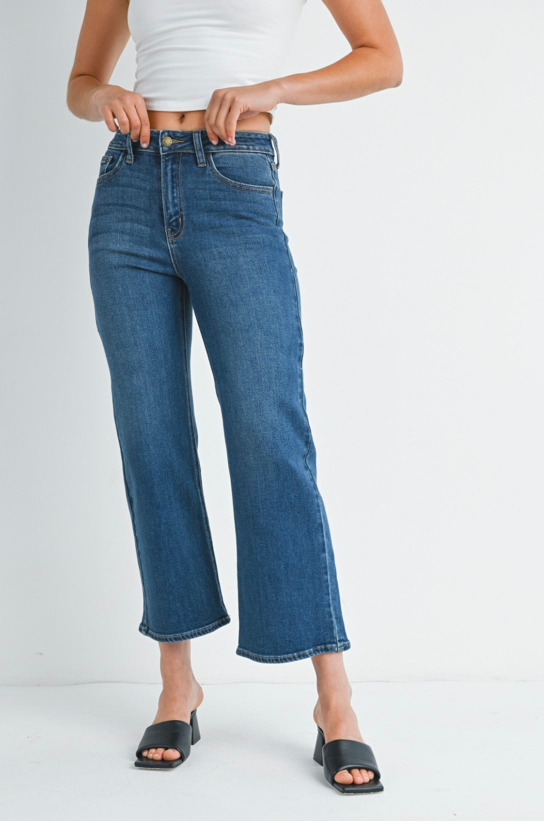 Just USA Slim Wide Leg Jean JP239