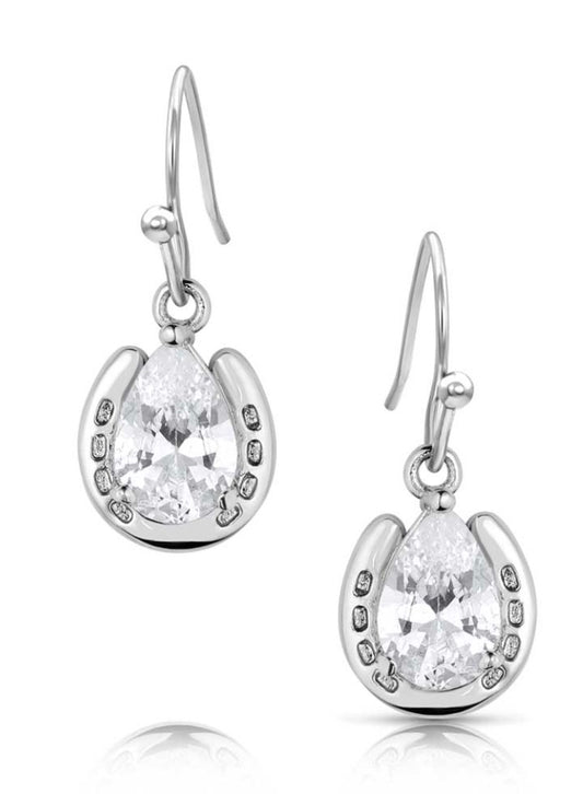 Montana Silversmiths Lucky Trot Crystal ER5639