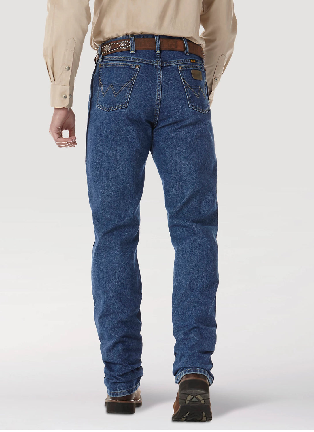 WRANGLER® GEORGE STRAIT COWBOY CUT® ORIGINAL FIT JEAN IN HEAVYWEIGHT STONE DENIM 13MGSHD