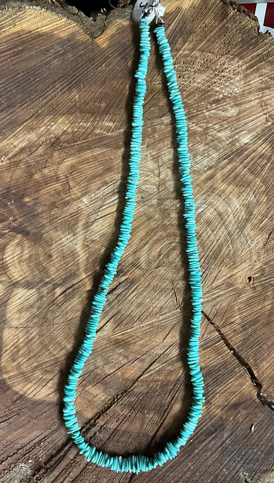 Necklace Turquoise Beads 128