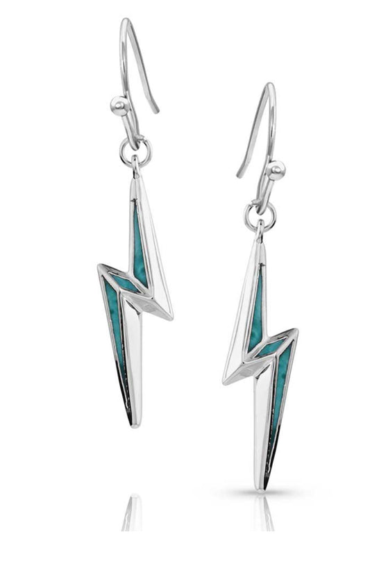 Montana Silversmiths Electrifying Lightning Bolt Earrings ER5691