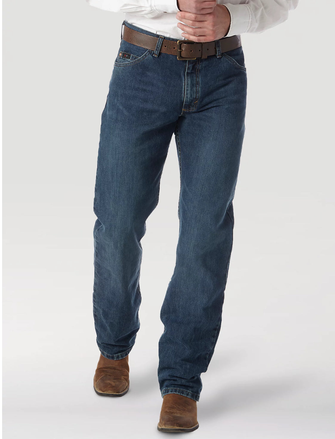 WRANGLER® 20X® 01 COMPETITION JEAN IN RIVER WASH 01MWXCB