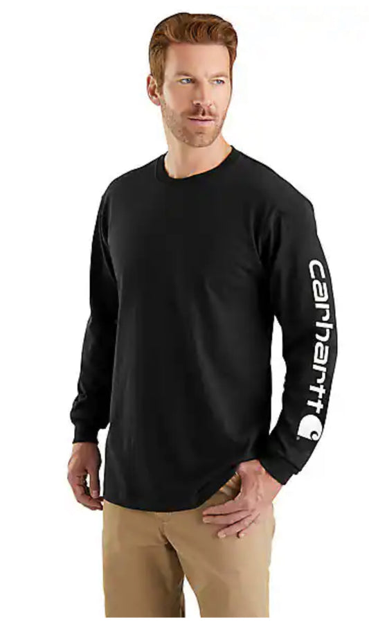 Carhartt Long Sleeve Logo T Shirt K231