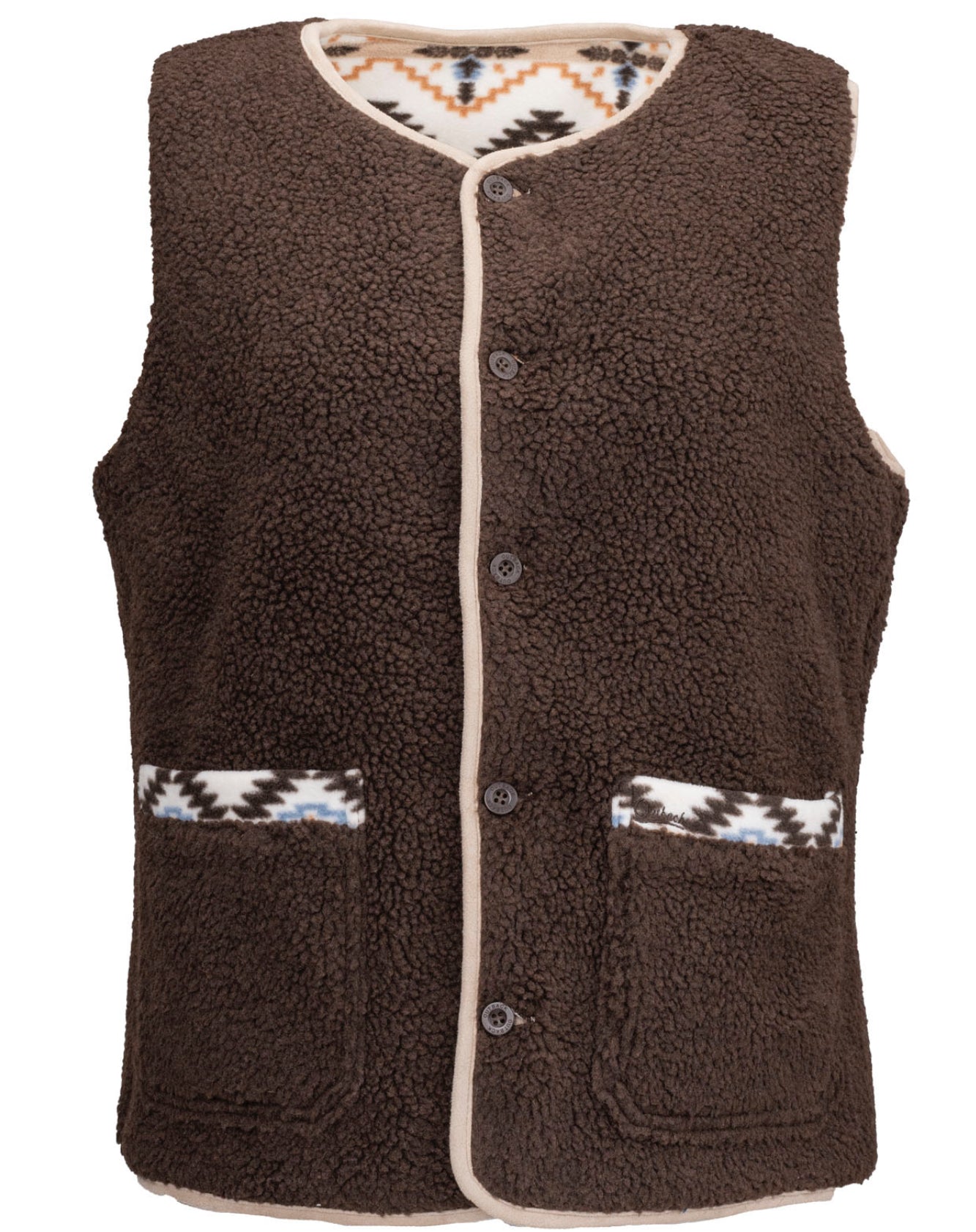 OUTBACK WOMEN’S ELLA VEST REVERSIBLE 29864-BRN