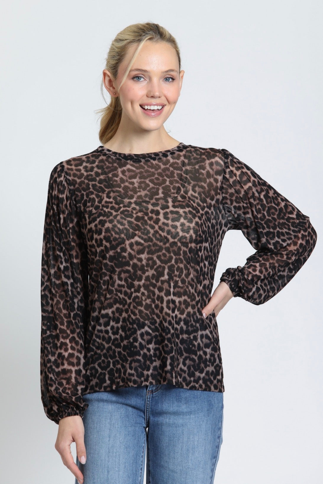 APNY Boho Pleat Bouse
