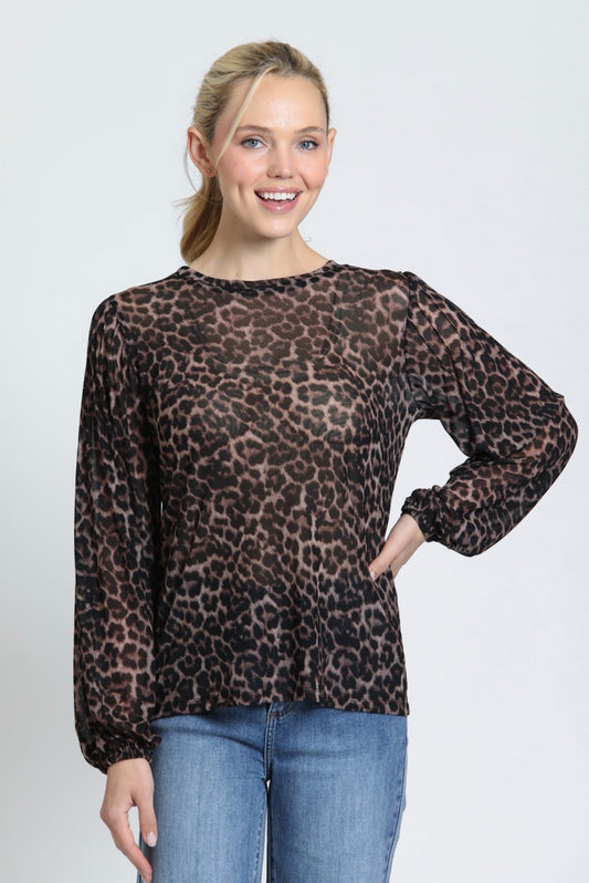 APNY Boho Pleat Bouse