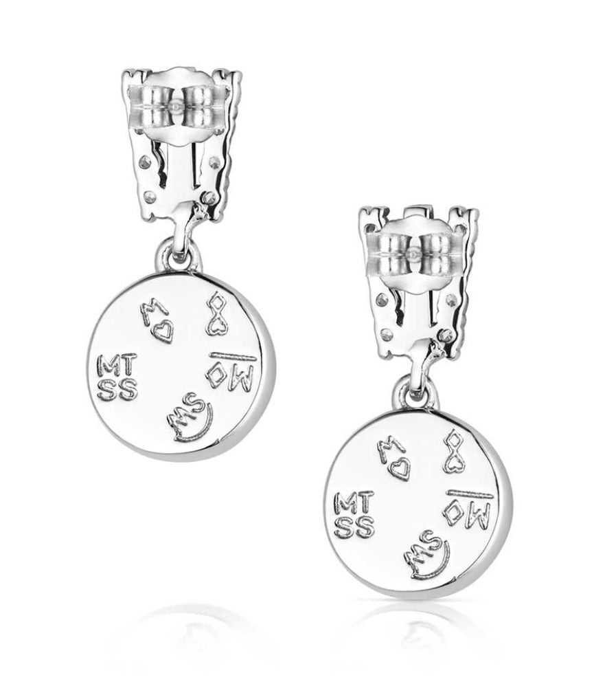 Montana Silversmiths Earrings Trailing Turquoise ER6483