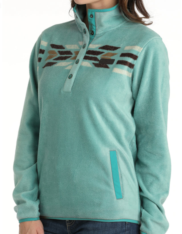 Cinch Ladies Fleece Pullover MAK9909002TUR