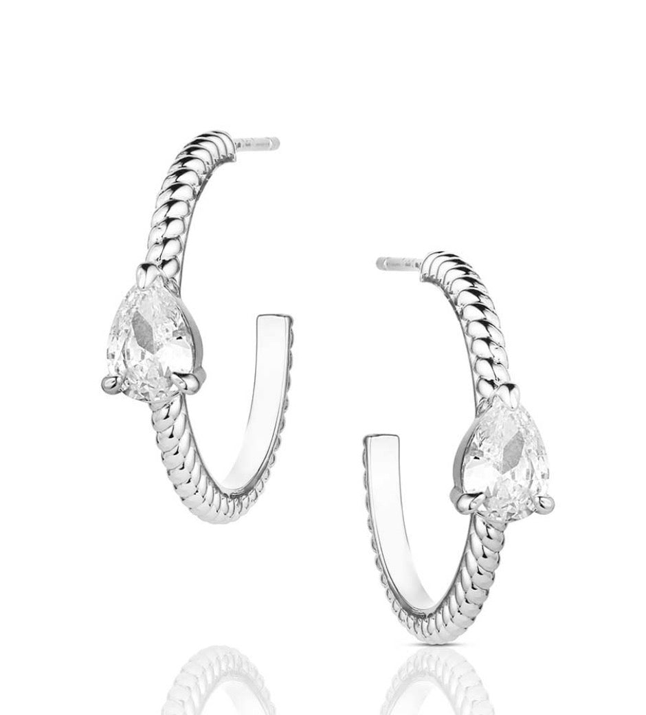 Montana Silversmiths Earrings Wandering Trail ER6455