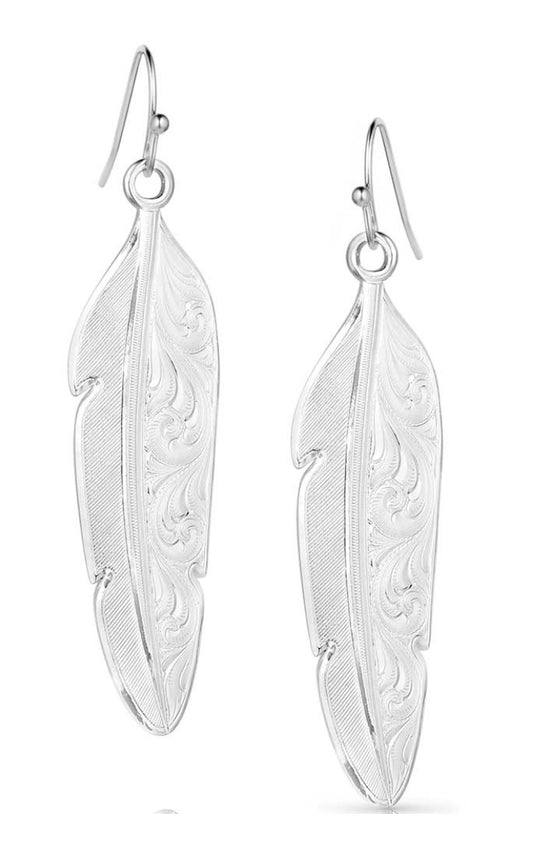 Montana Silversmith Silver Feather AMER5828