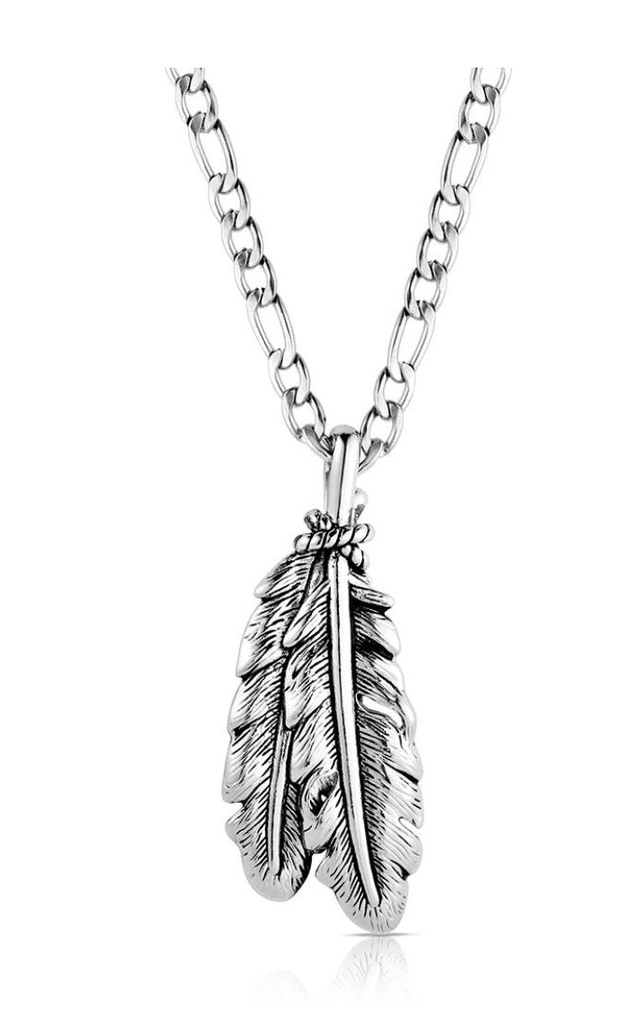 Montana Silversmiths Shadow Feather NC6439